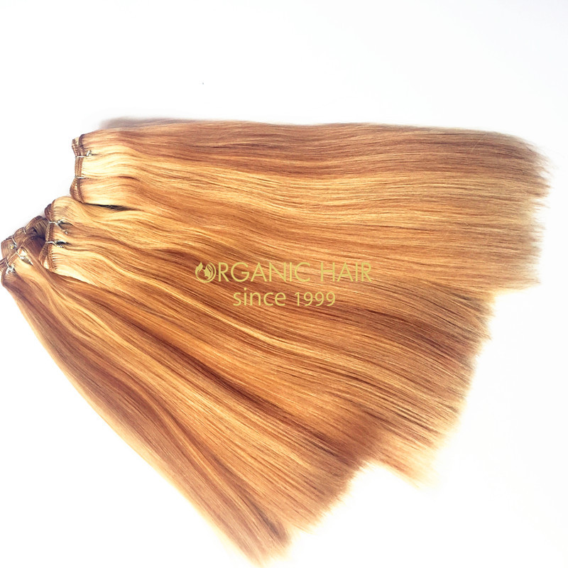 Wholesale real remi human hair weave 